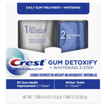 Crest Pro-Health Gum Detoxify Plus Whitening Two Step  Двухступенчатая система отбеливания зубов