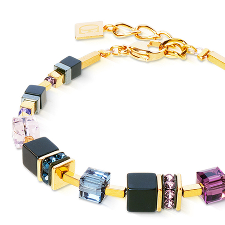 Браслет Coeur de Lion Black-Purple 3043/30-1308