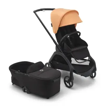Коляска 2 в 1 Bugaboo Dragonfly (Coral island/Midnight black/Black)
