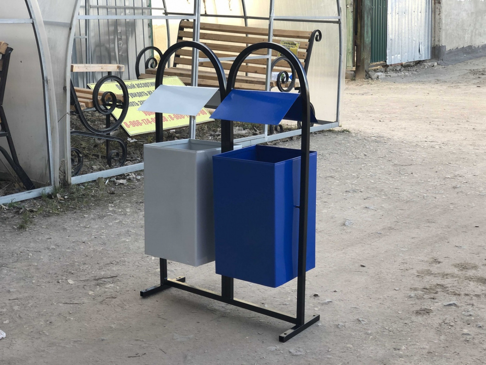 Урна "Два Бака ДУГА" 20 литров