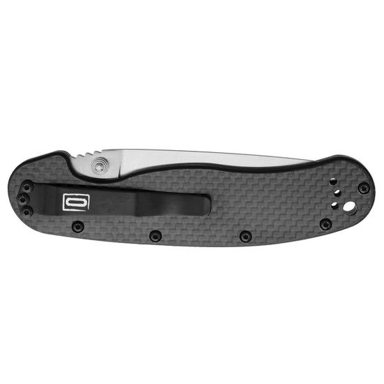 Нож Ontario 8867CF RAT 1 клинок из стали D2, рукоять Carbon fiber / G10
