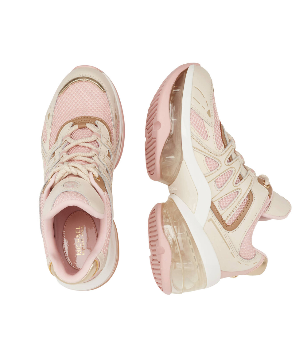 Кроссовки RUBBER Michael Kors - розовый(43F3OLFS4D)