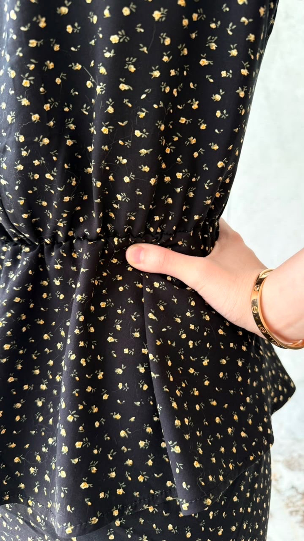 Костюм женский в цветочек