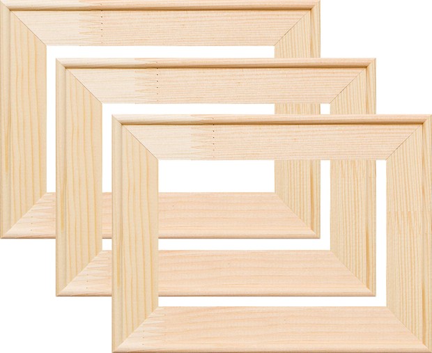 Подрамник для холста 10,5x14,8 (а6) см. сеч. 30*15 мм. (3 штуки)