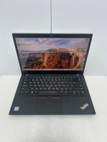 Ноутбук Lenovo T490 (20N2000BRT) 14"/Intel Core i5 8265U/RAM 8 GB/SSD 256 GB/Intel UHD Graphics 620/2560x1440/IPS/Windows 10/Подсветка кл-ры:LED/черный. Состояние: Уценка/большой след. на матрице от клавиатуры