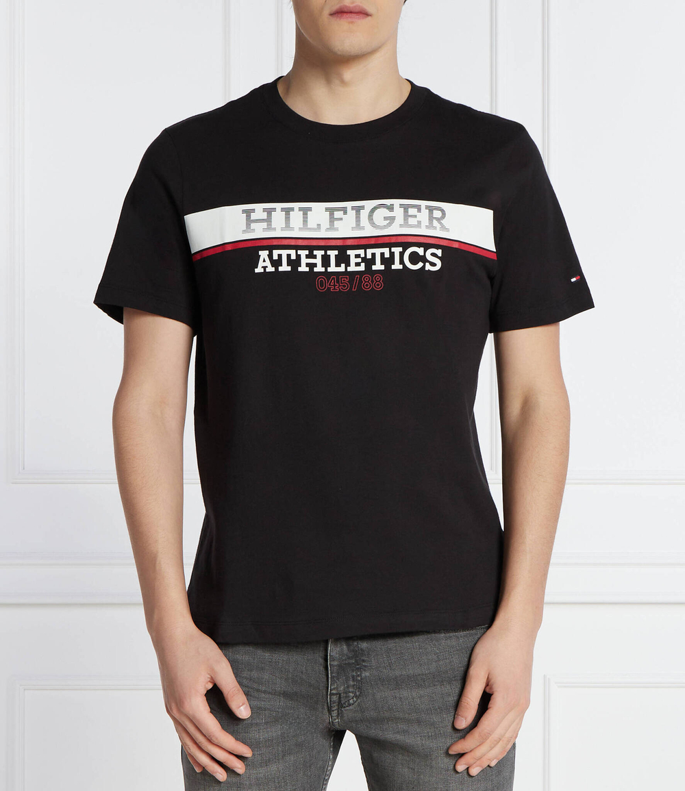 Футболка Tommy Hilfiger - черный(MW0MW34376)