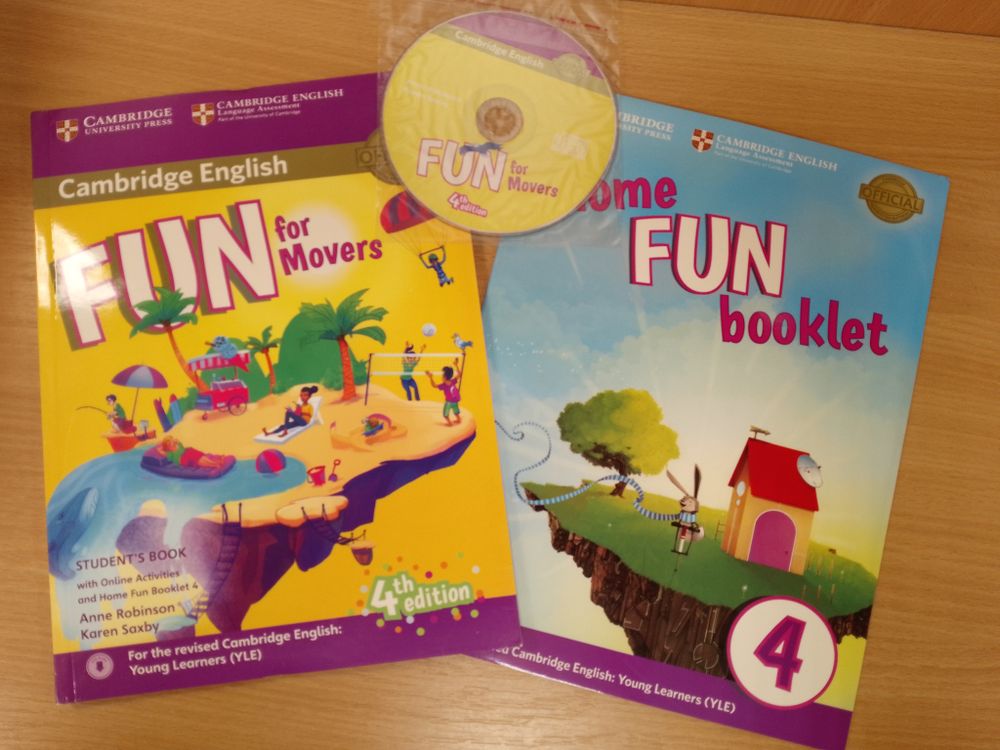 Fun for 4Ed Movers SB + CD + Home Fun Booklet