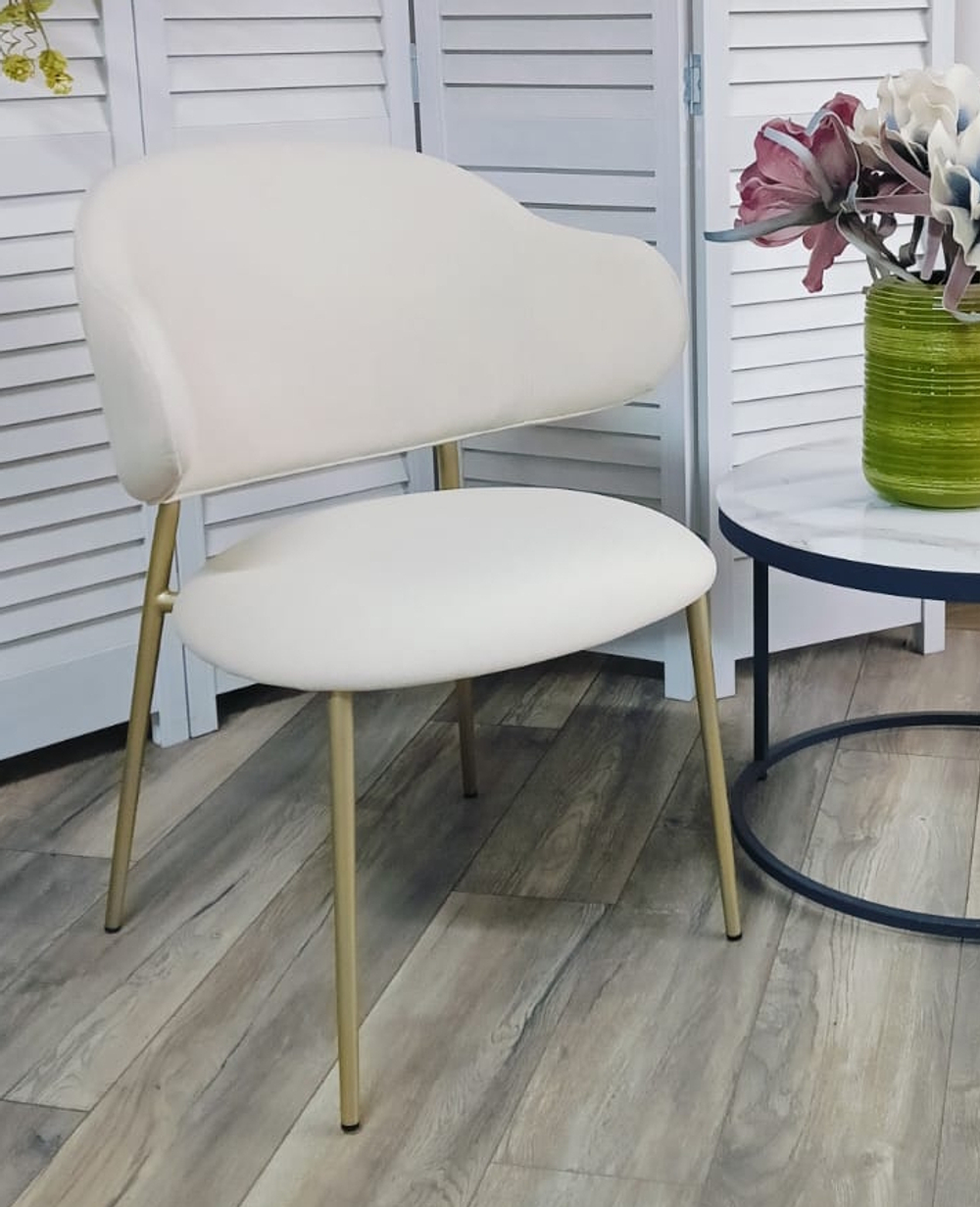 Стул М-City DISAUR Сиена (Siena) Boston-102 Латте, ткань, Шампань