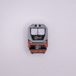 Значок тепловоз ТЭ26 серо-черный