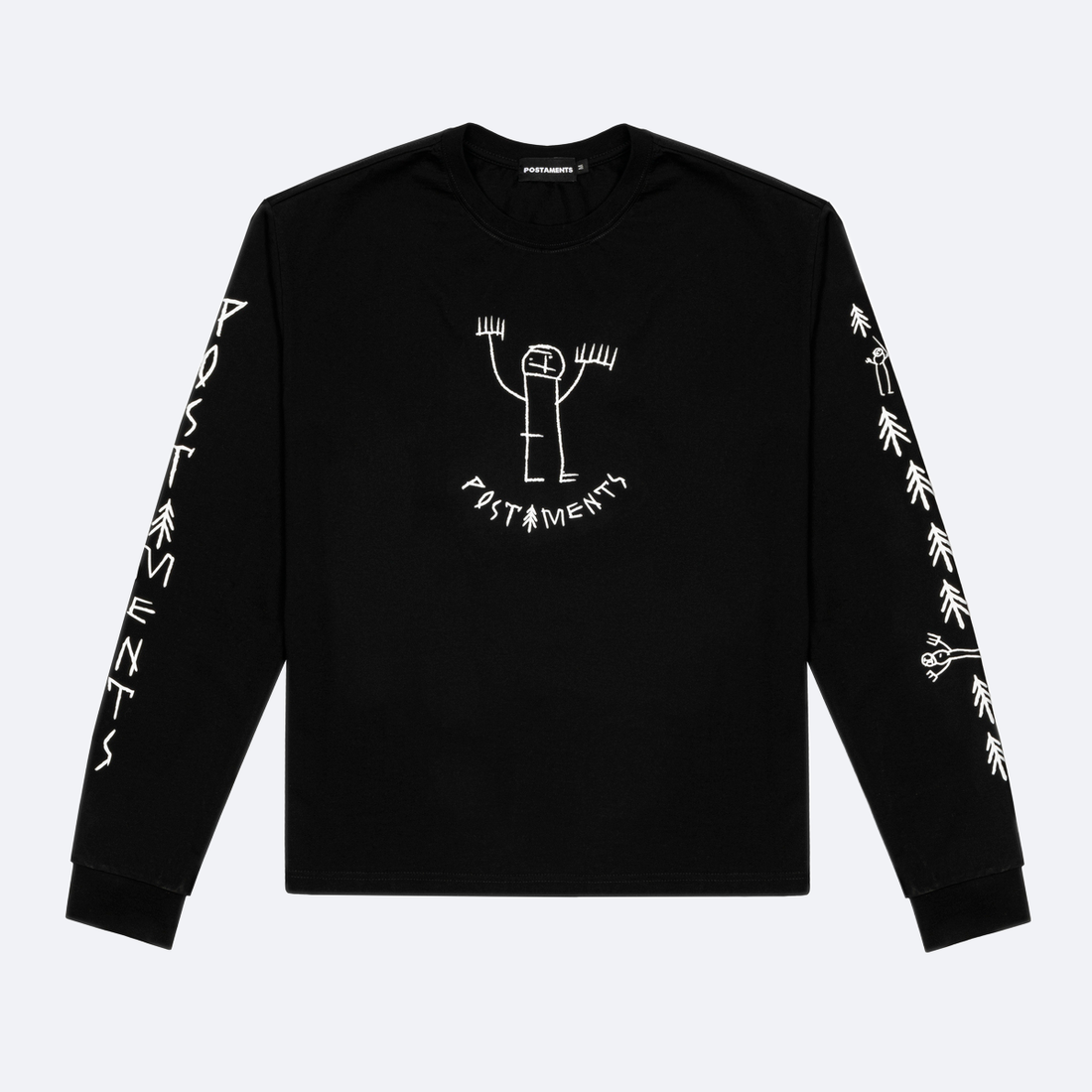 Купить Лонгслив Postaments Beresta (black)