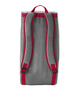 Сумка для Padel Wilson Team Padel Bag - grey/bright red