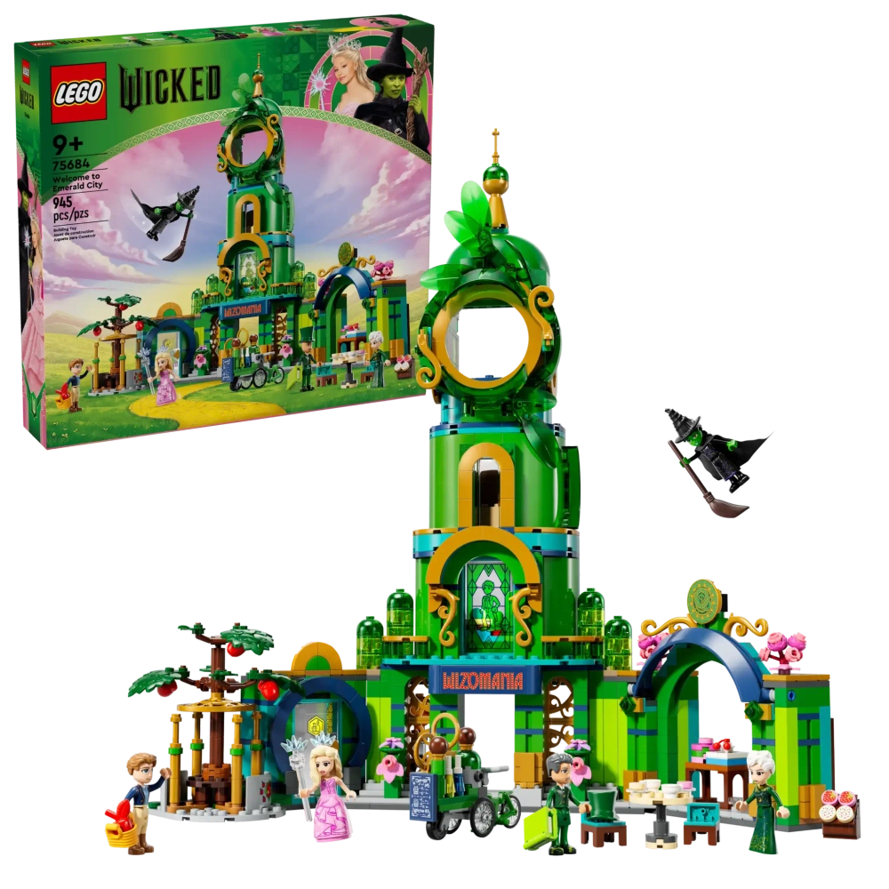 Конструктор LEGO Wicked 75684 Добро пожаловать в Изумрудный город