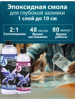Эпоксидная смола для творчества универсальная 1.5 КГ