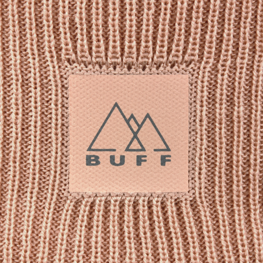Шапка Buff Crossknit Hat Solid Pale Pink (US:One size)