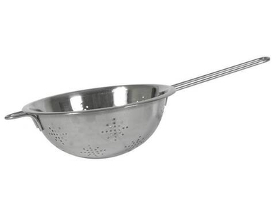 Дуршлаг 24см нерж с ручкой, 5121-24