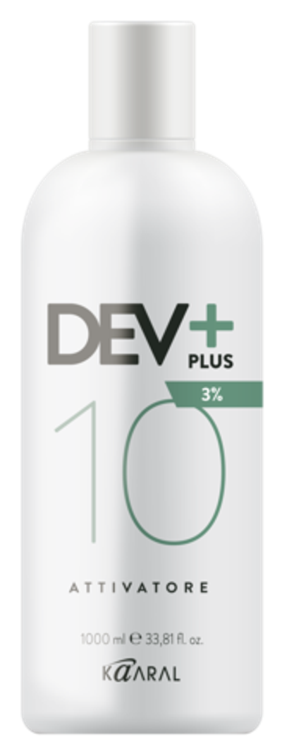 Окислительная эмульсия KAARAL Dev Plus 3% (10 Vol.) - 1000 мл.
