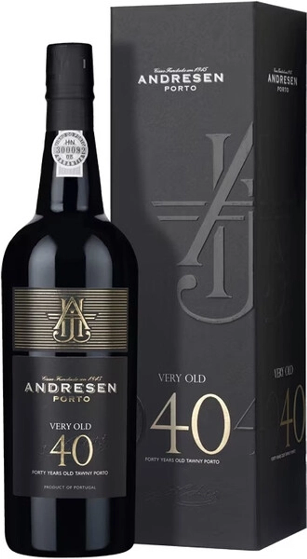 Портвейн Andresen Very Old 40 years, 0.75 л