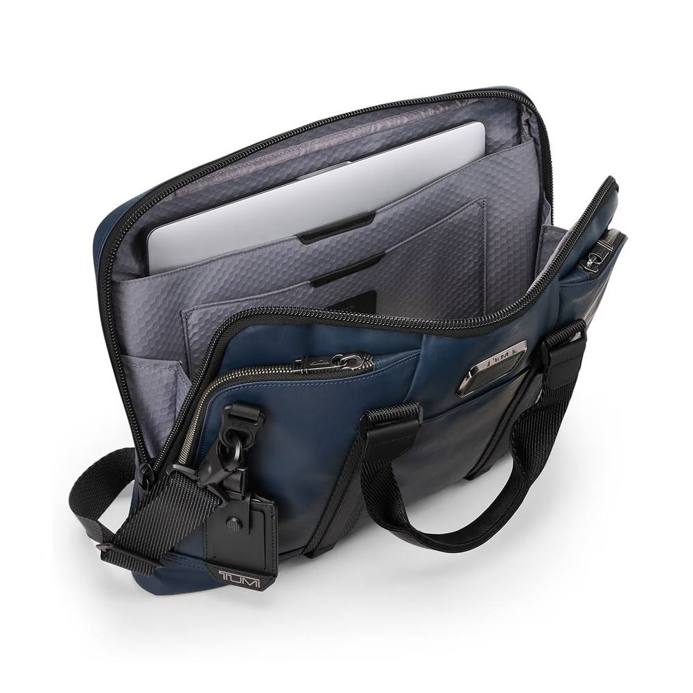 Сумка для ноутбука Academy/Navy Coated Canvas