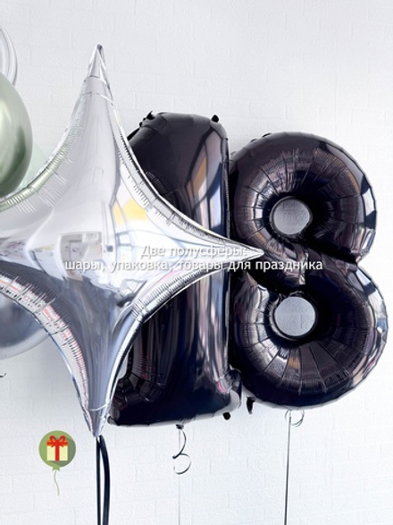 Набор шаров Звёздные 18