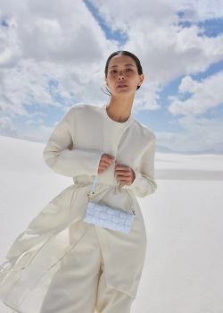 POLENE СУМКА NEITI, НЕБЕСНО-ГОЛУБОЙ