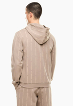 EA7 Emporio Armani Толстовка на молнии - Коричневый