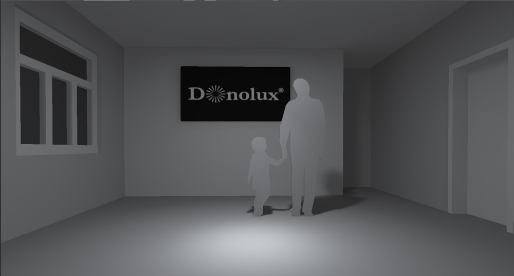 Cветодиодный cветильник для трехфазной шины, 12Вт