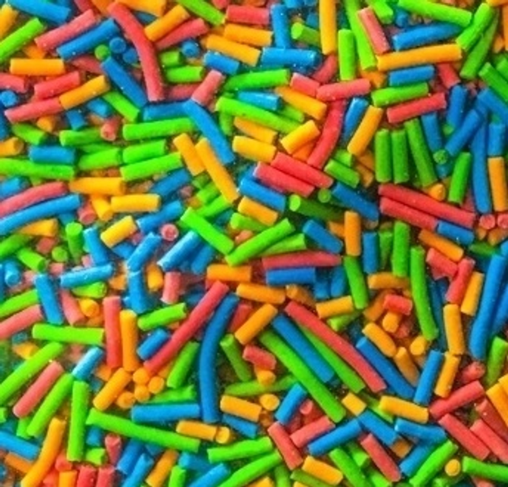 Посыпка вермишель разноцветная Микс №14, 50 гр