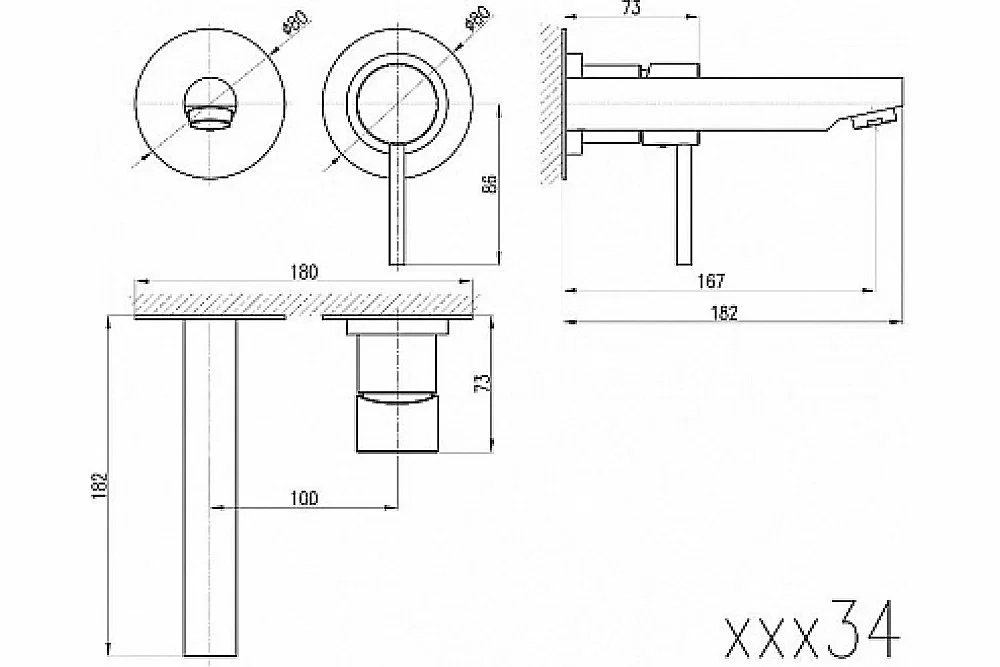 Смеситель для раковины Rav-Slezak SEINA SE934CMAT черный