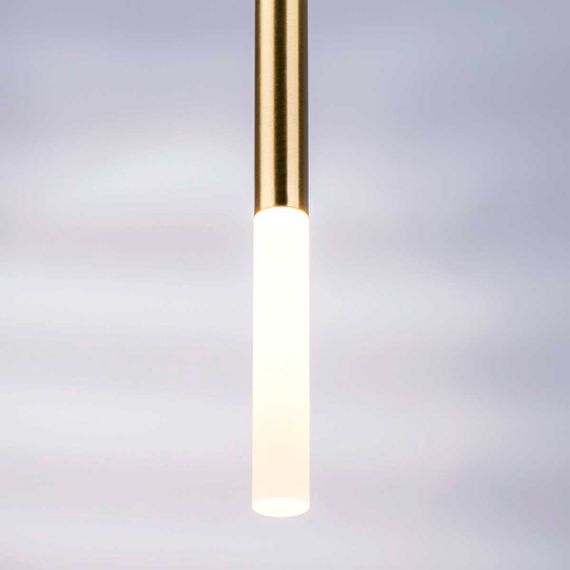 L5T747143 Люстра TUBO LED 25W 1400LM 360G ЗОЛОТО 4000K