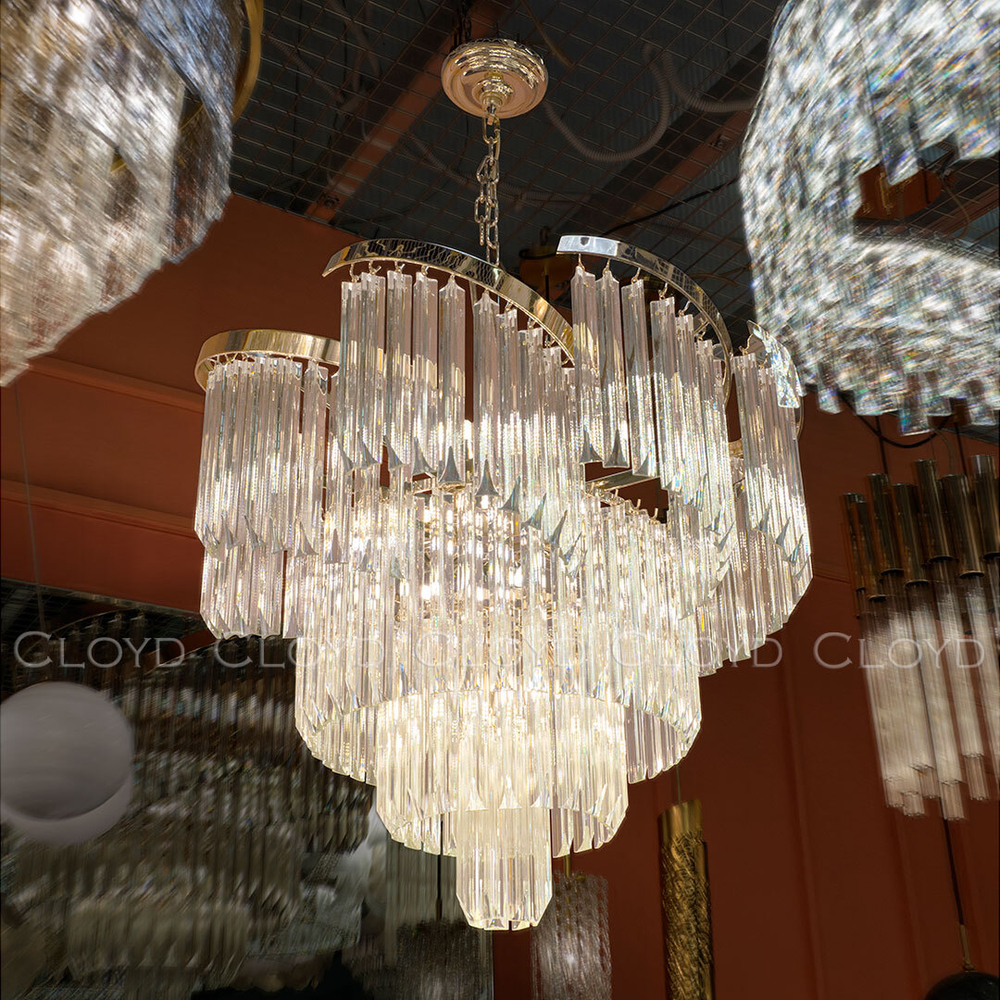 Люстра Cloyd EVOLUTE-C C24 / Ø83 см - золото (арт.11515)