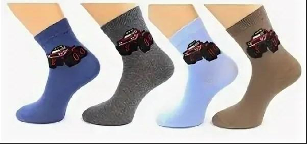 Носки д/мал, 12и, ассорт., 20р. (Игла), 1 шт.