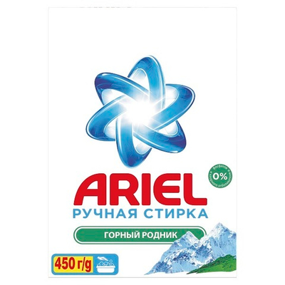 ARIEL Автомат СМС порошокГорный родник 450г. к/к