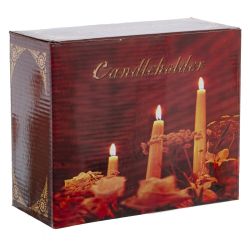 GAEM Подсвечник, L13,5 W9 H16,5 см