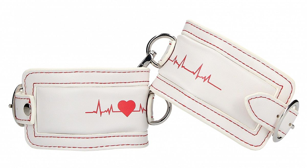 Пикантный BDSM-набор медсестры Nurse Pleasure (Цвет: белый с красным)