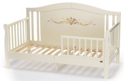 Детская кровать-диван Nuovita Stanzione Verona Div Ornamento Vaniglia/Ваниль