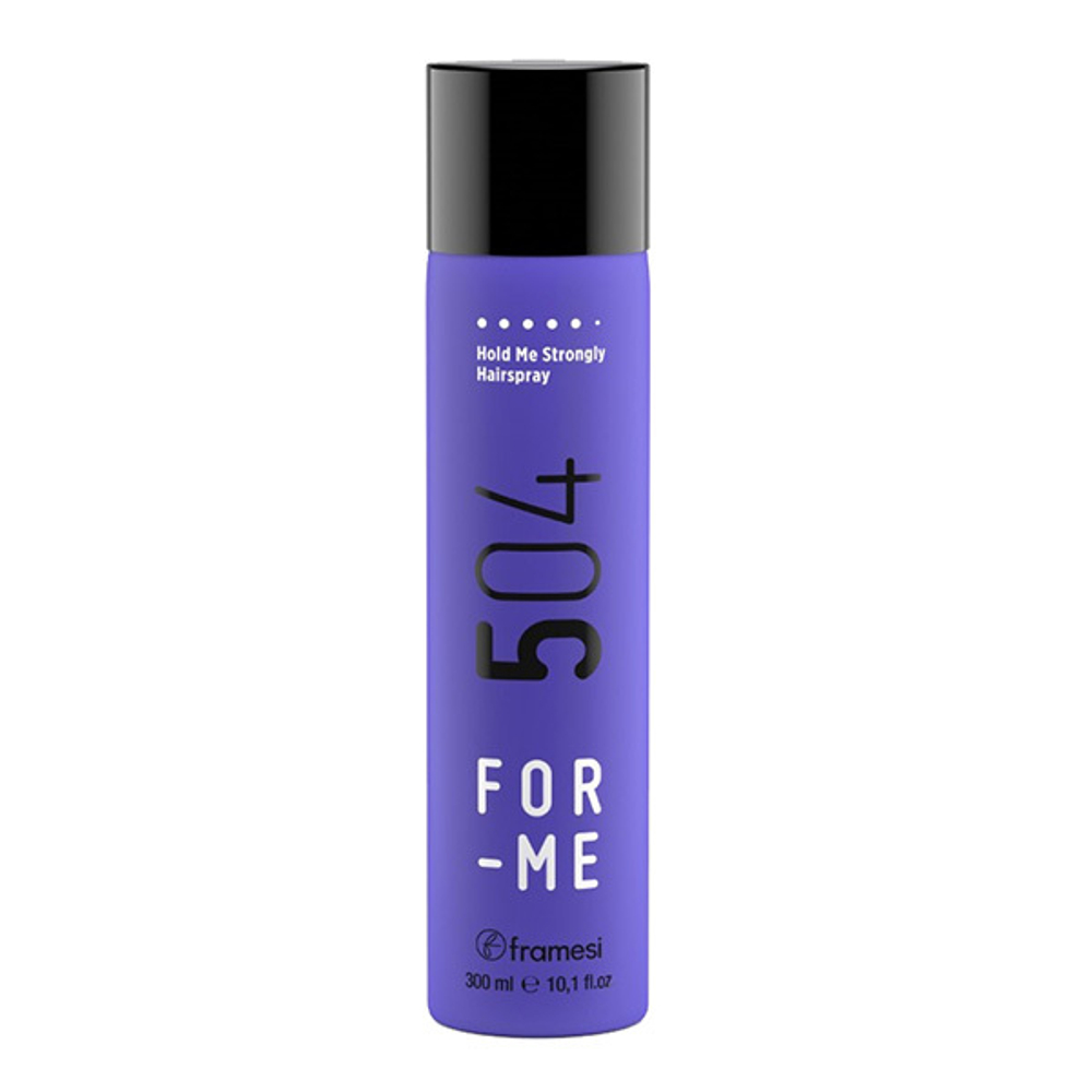 Неаэрозольный лак для волос сильной фиксации Framesi For Me 504 Hold Me Strongly Hairspray 300мл