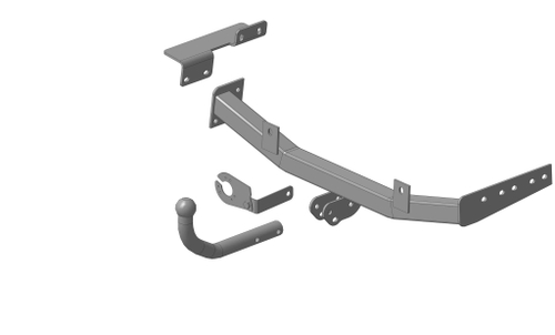 Фаркоп Lada Granta универсал 2021-, Lada Granta Cross 2021-, условно-съемный,(без электрики) Трейлер.2193