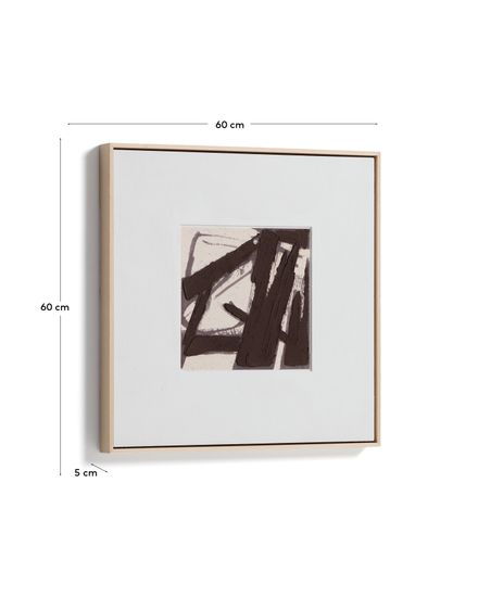 Arilan Абстрактная картина ручной работы 60 x 60 см