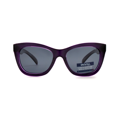 Очки INVU K2300E бабочка прозрачно-фиолетовый