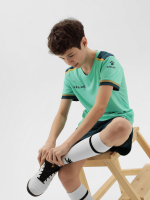 Детская футбольная форма KELME бирюзовый