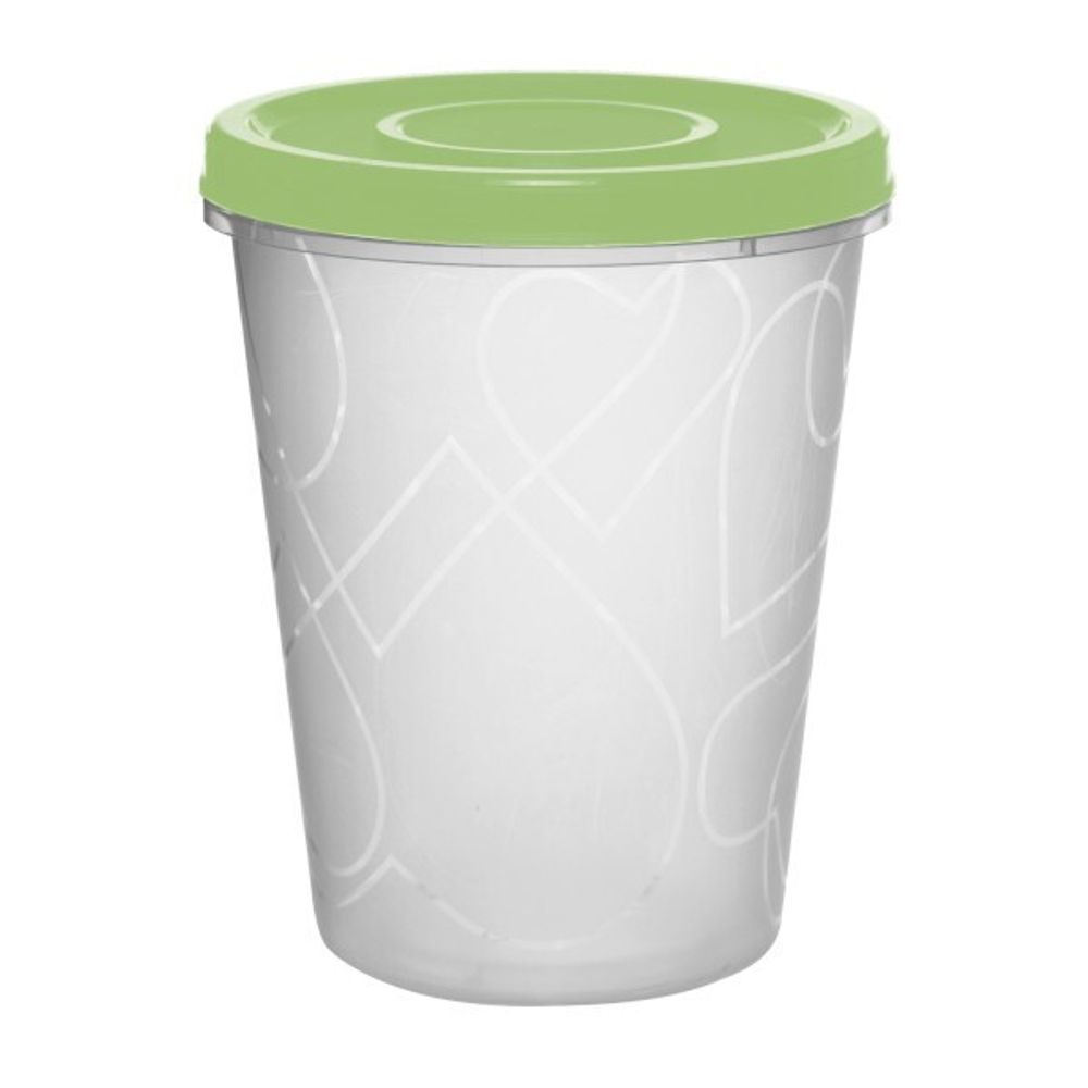 Банка для продуктов Sugar&amp;Spice Vanilla с завинчивающейся крышкой 1л фисташка