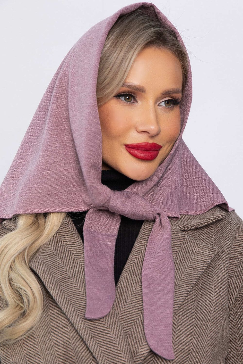 Косынка с завязками (ягодная) КЗВ2-23М LT Collection