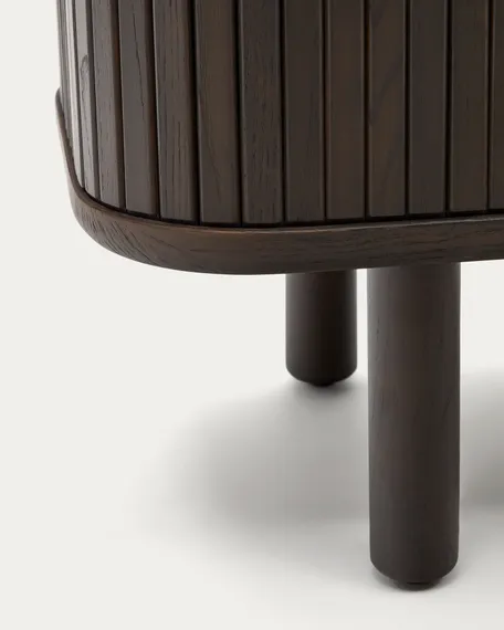 Сервант Mailen 2-дверный, 180x75 см, темный ясень