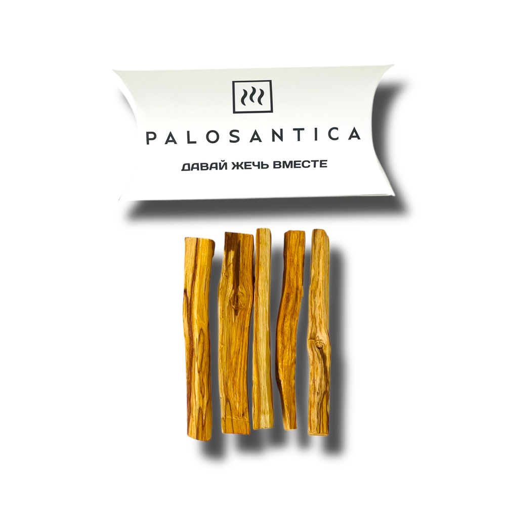 Палочки Пало Санто в подарочной коробке (ЩЕПОЧКИ), 5 шт