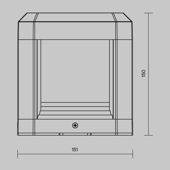 Ландшафтный светодиодный светильник Maytoni Royal Mile O019FL-L13GR3K