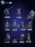 Скелеты Предвестники-смерти, Миниатюры 10 шт. ДнД (DnD)