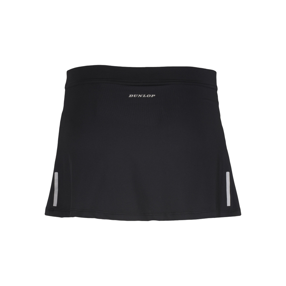 Женская теннисная юбка Dunlop Skirt Women - Black, Lightgrey