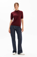 23436 Джемпер женский (бордовый)