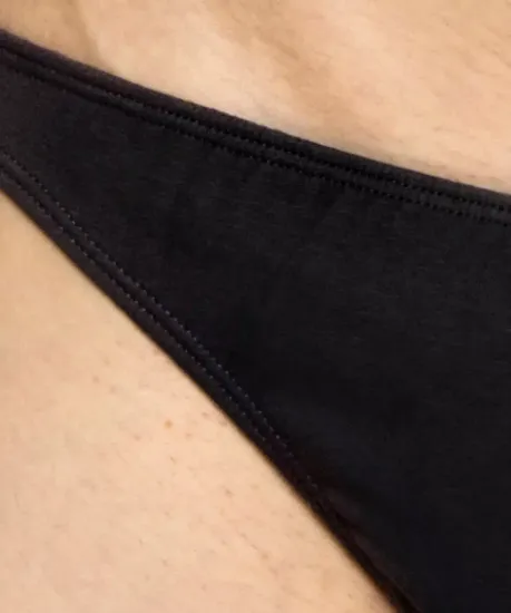 Мужские (2 шт) трусы стринги Atlantic 2BMP-253, черные