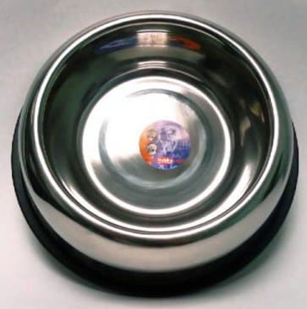 Миска 0,9л. металл резиновое основание Nobby Миска 0,9л. металл резиновое основание Nobby